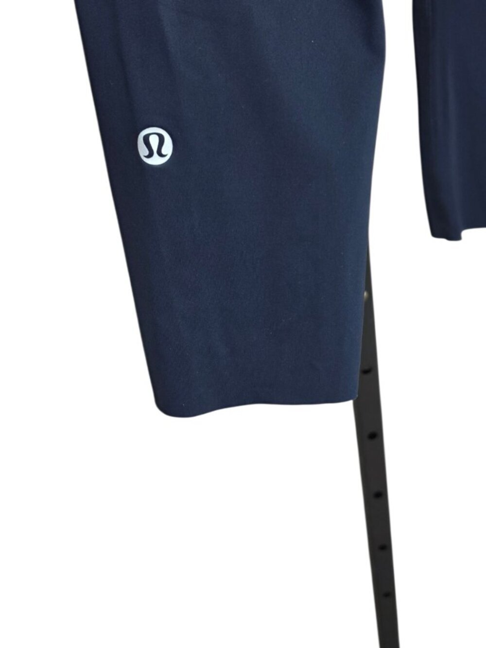 Lululemon Fast & Free Crop II *Nulux 19" True Navy, Athletic, Running, Size 4 - Picture 9 of 9
